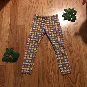 Legging with emojis on them